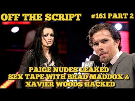 paige sextape|WWE star Paiges sex tape with Brad Maddox leaked